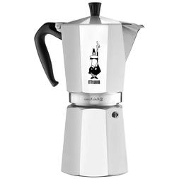 Bialetti 06853 Moka Stovetop Coffee Maker, 12-Cup, Aluminum