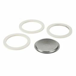 Bialetti 07016 Stainless Steel 10-Cup Gasket/Filter Plate Re