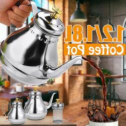 Pot Maker Kettle Stainless Steel  W/ Filter  🔥！