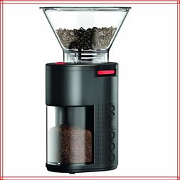 Bodum 11750-01US Bistro Burr Coffee Grinder, One Size, Black