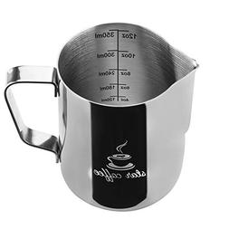 Star Coffee 12, 20 or 32oz Stainless Steel Milk Frothing Pit