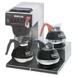 BUNN 12950. 0298 12 Cup Coffee Brewer with Lower Warmers The