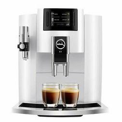 Jura E8 Coffee Maker, Professional Fine Foam Frother, White