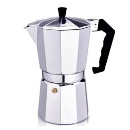 Aluminium Espresso Cafetiere Percolator Pot 6 Cups V5l8p