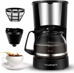With Coffee Filter And Glass Carafe For Travel Office