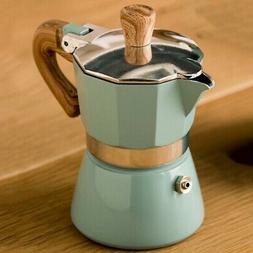 Pot Aluminum Mocha Espresso Percolator Pot Coffee Ket C9z7