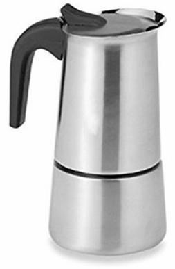 6 Cups Stainless Steel Cuban  Espresso Coffee Maker
