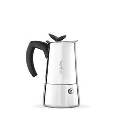 Bialetti 06955 Moka Musa Stove top Coffee Maker, 4-Cup, Silv