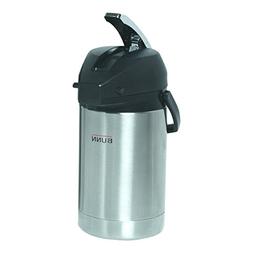 BUNN 32125.0000 2.5 Liter Lever-Action Airpot, Stainless Ste
