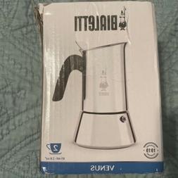 Bialetti Venus 2  Stainless Steel Espresso Maker