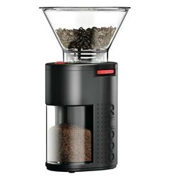 Bodum Bistro Burr Grinder, Electronic Coffee Grinder with Co