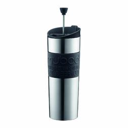 Bodum Travel Press, Stainless Steel Travel Coffee and Tea Pr