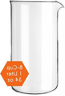 Cozyna Universal, 1L | 34oz, Borosilicate Spare Glass Carafe