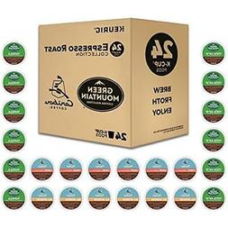 Espresso Roast K-Cup Variety Sample Pack, Single Serve Coffe