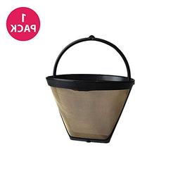 KRUPS F05342 Gold Tone Permanent Filter, Black