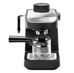 KRUPS XP1020 Steam Espresso Machine with Glass Carafe, 4-Cup