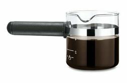 Medelco 4 Cup Universal Glass Espresso Replacement Carafe, B