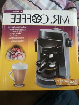 Mr. Coffee ECM250 4-Cup Espresso/Cappuccino Maker