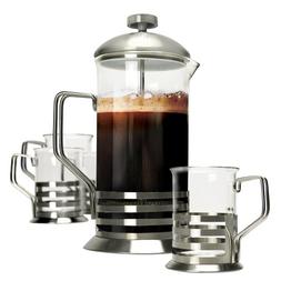 Primula 5-Piece Coffee Press Gift Set, Stainless Steel