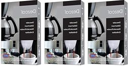 Urnex Dezcal Coffee & Espresso Descaler and Cleaner - 3 Pack