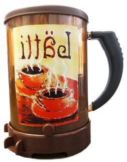 Airtight Ground Coffee Dispenser Vacuum Seal Food Storage Co