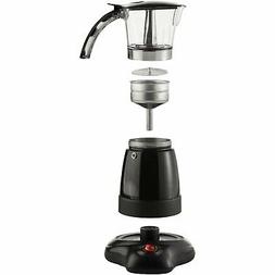 Brentwood Appliances Moka Espresso Coffee Maker, Black TS-11