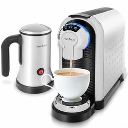 W/ Brew Cup Sizes, Compatible W/ Nespresso Capsules - Nutric