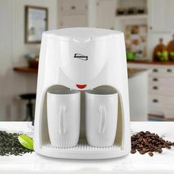 Electric Small 2-cup American Espresso Cofe Machine