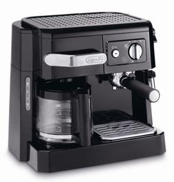 DeLonghi BCO411.B 15-Bar Combi Espresso Coffee Machine, 220-
