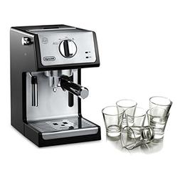 Delonghi Black 15 Bar Pump Combination Espresso and Cappucci