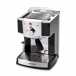 Espresso Machine Thermoblock Pump Ese Pods Polished Steel