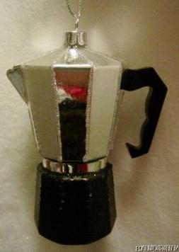 BLOWN GLASS STOVETOP PERCOLATOR~ESPRESSO~CAPPUCCINO~COFFEE M