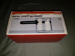 BRAND NEW Krups Carafe Glass 4 Cup 027/A-42 Espresso  - NEW 