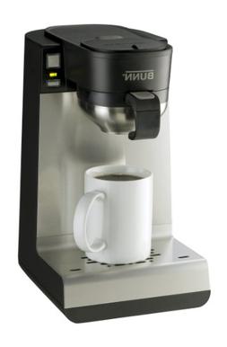 BUNN My Cafe Single Serve Pod Brewer, Black/Stainless Steel