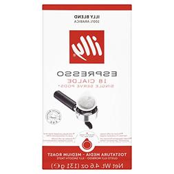 illy Caffe Espresso , 18 Count E.S.E. Pods