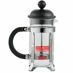 3 Cup 0.35 L 12oz Black Espresso Kitchen Home New