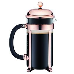Bodum Classic Chambord Copper 8 Cup French Press Coffee Make