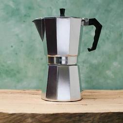 Avanti Classic Pro Stovetop Aluminum Espresso Maker,