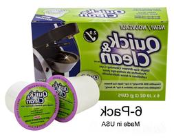 6-Pack of Cleaning Cups for Keurig K-Cup Machines - 2.0 Comp