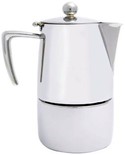 Cuisinox Stainless Steel Milano 10-Cup Espresso Coffeemaker