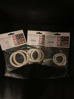 Gaskets Aluminum 1,3,& 6 Cups Espresso Cafeteras Juntas