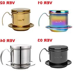 LQT Ltd Coffee Filter Press, Stainless Steel Vietnamese Coff