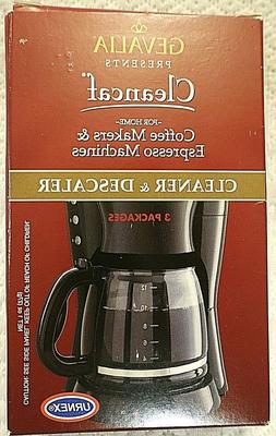 Espresso Machine Cleaner Descaler Cleancaf Powder - 4 Boxes