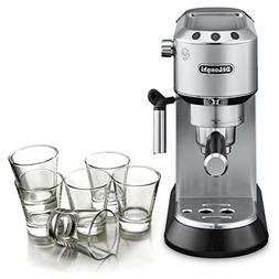 DeLonghi Dedica Stainless Steel Pump Espresso and Cappucino 