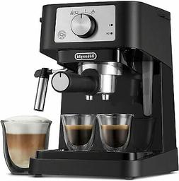 DeLonghi EC260BK Stilosa Manual Espresso Machine, Latte & Ca
