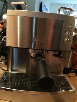 DeLonghi EC702 15-Bar-Pump Espresso Maker, Stainless