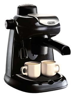 DeLonghi EC5 Steam-Driven 4-Cup Espresso and Coffee Maker, B