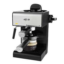 Mr. Coffee BVMC-ECM180 Steam Espresso with Starter Set, Blac