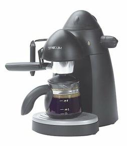 Mr. Coffee ECM20 Steam Espresso Maker, Black