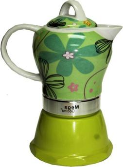 4 Demitasse Cups Color Lime Green